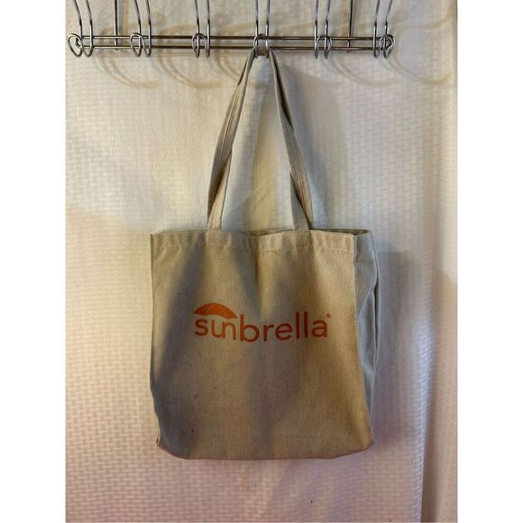 Sunbrella tote bag 14.5x15 - Picture 2 of 10